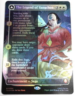 The Legend of Yangchen [Borderless Foil] #354 Magic Avatar: The Last Airbender - Image 1