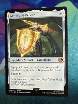 Aettir and Priwen MTG Mythic Rare Magic: The Gathering Final Fantasy 14 FFXIV - Image 1