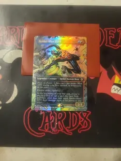 Magic The Gathering Marvel's Spider-Man "Spider-Man 2099" FOIL BORDERLESS NM - Image 1