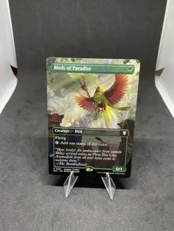 Birds of Paradise (Borderless) Commander: Bloomburrow Regular MTG 0081 - Image 1