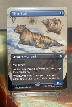 Tiger-Seal - Showcase - Avatar the Last Airbender - 0318 - MTG-NM-SHIPS 11/25 - Image 1