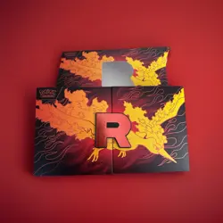 Pokemon Team Rocket Moltres UPC - Mat, Deck Box & Bulk 🔥🔥 - Image 1