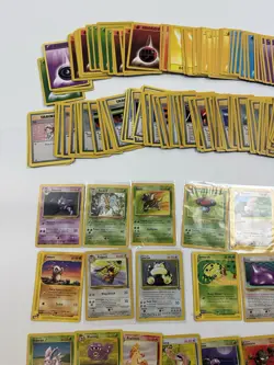 400+ Pokemon Vintage Card Lot WOTC Fossil Holos Mixed - Image 2