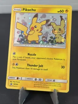 Pikachu - SM Promos - Pokemon NM SM162 - Swirl - Image 1