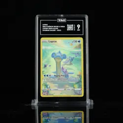 Pokemon TCG Lapras #GG05 Crown Zenith Galarian Gallery Full Art Ultra Rare TAG 9 - Image 1
