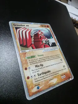 Pokemon Groudon EX Black Star Promo Year 2006 Holo #038 Excellent Condition - Image 1