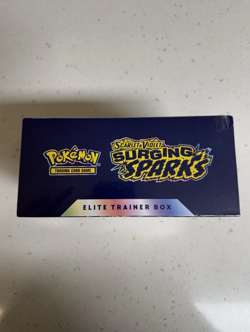 Pokemon TCG Surging Sparks Elite Trainer Box ETB SV08 - NEW SEALED LOT OF 3 - Image 4