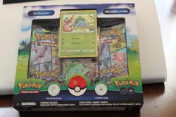 Pokemon TCG: Pokemon GO Pin Collection (Bulbasaur) Limited Edition Retired Set - Image 1