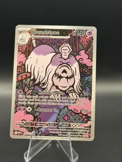 Pokemon Houndstone 145/132 Illustration Rare Mega Evolution 2025 No Reserve - Image 1