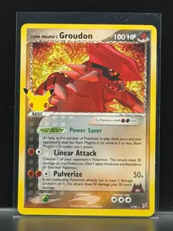 Team Magma's Groudon 2021 Celebrations Pokemon 9/95 - Image 1