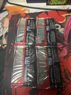 Pokemon TCG Scarlet And Violet Prismatic Evolutions 4 Packs New Sealed - Image 2