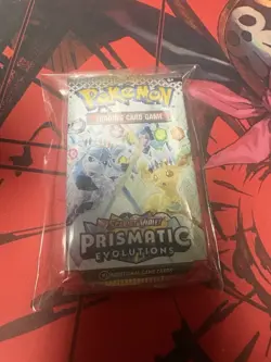 Pokemon TCG Scarlet And Violet Prismatic Evolutions 4 Packs New Sealed - Image 4