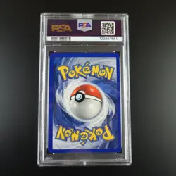 PSA 8 Pikachu 58/102 Pokemon Base Set 1999 Non Holo Graded Card - Image 4