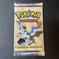 Pokemon Fossil Booster 21,11 g HEAVY - WotC, Englisch, sealed, Aerodactyl - Image 1