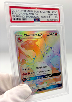 Pokemon Cards - PSA 10 Charizard GX 150/147 - Burning Shadows - GEM MT - PSA10 - Image 3