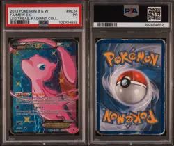 Pokemon TCG Mew EX RC24/RC25 PSA 1 Radiant Collection Legendary Treasures BW - Image 3