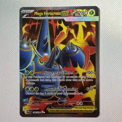 Mega Heracross EX 108/094 - Ultra Rare - Phantasmal Flames - Pokemon TCG - Image 2