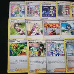 Pokemon Waifu Trainers x20 Cards Lot Bundle - Image 1