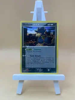 Murkrow 8/17 Pop Series 1 Pokemon Card Uncommon NM - Image 1