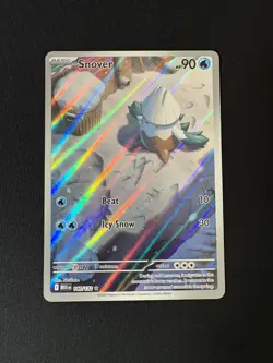 2025 Pokemon Mega Evolutions Snover Illustration Rare #140 - Image 1