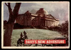 1956 TOPPS DAVY CROCKETT GREEN BACK DAVY'S NEW ADVENTURE #41A - Image 1