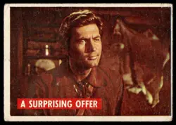 1956 TOPPS DAVY CROCKETT GREEN BACK A SURPRISING OFFER #39A - Image 1
