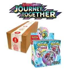 Pokemon Journey Together ENHANCED Booster Box Case Factory Sealed 6 Box Case - Image 4