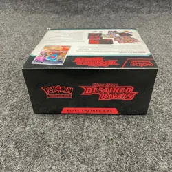 POKEMON TCG Scarlet & Violet Destined Rivals Elite Trainer Box, Worn Box - Image 4