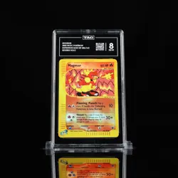 2002 Pokemon Expedition Set Magmar Reverse Holo #86 Tag 8 NM MT - Image 1