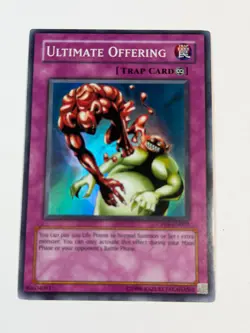 Yugioh Ultimate Offering CP04-EN002 Super Rare Promo LP - Image 1
