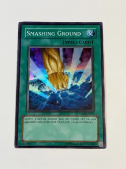 Yugioh Smashing Ground CP02-EN005 Super Rare Promo LP - Image 1