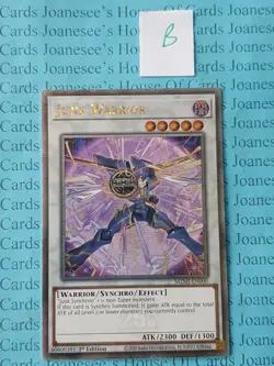Junk Warrior MZMI-EN000 Quarter Century Secret Yu-Gi-Oh Card 1st Edition New B - Image 1