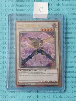 Junk Warrior MZMI-EN000 Quarter Century Secret Yu-Gi-Oh Card 1st Edition New C - Image 5