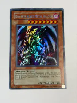 Yugioh Red-Eyes Black Metal Dragon PP01-EN015 Secret Rare LP - Image 1
