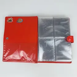 Vintage Pikachu Pokemon Card Binder/Book Red 4-Pocket 120 Slots Pokemon (1999) - Image 4