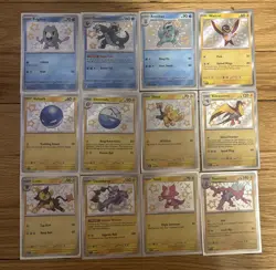 Paldean Fates 12 Card Lot Ft Voltorb & Electrode - Image 1