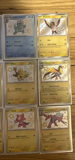 Paldean Fates 12 Card Lot Ft Voltorb & Electrode - Image 3