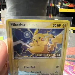 Pokemon Pikachu TCG Emerald Card 60/106 Regular Common Stamped - Image 2