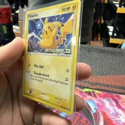 Pokemon Pikachu TCG Emerald Card 60/106 Regular Common Stamped - Image 4