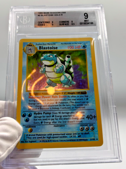 Pokemon Cards - BGS 9 Shadowless Blastoise 2/102 - Base Set - MINT - PSA - Image 3