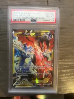Yveltal EX Alternate Art Promo Holo Card XY150a PSA 8 - Image 1