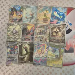Pokemon SV IR Lot, NM/M - 12 Cards (From Scarlet And Violet Era) Illustrations - Image 1