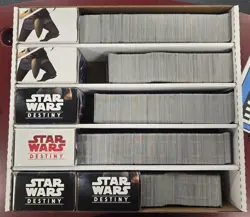 Star Wars Destiny HUGE LOT 1400+ Dice! 5000+ Cards! 1000+ Rares 200+ Legendary! - Image 2