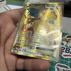 Pokemon Dragonite EX Full Art Ultra Rare Holo Card 106/108 - Image 4