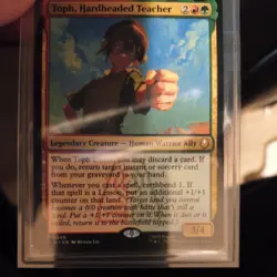 Toph, Hardhead Teacher rare NM MTG avatar R 0246 - Image 2