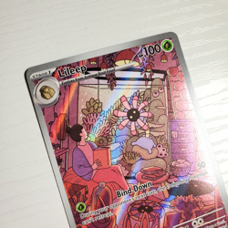 Lileep Holofoil 145/142 Stellar Crown Illustration Rare Pokemon Card NEAR MINT N - Image 3