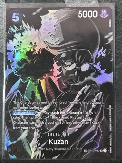 SP Kuzan OP10-082 SR One Piece Card Game Legacy Of The Master (OP12 SP) Alt Art - Image 1