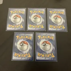 Pokemon 5 Card Lot - EX, Mega Ultra Rares NM - Image 5