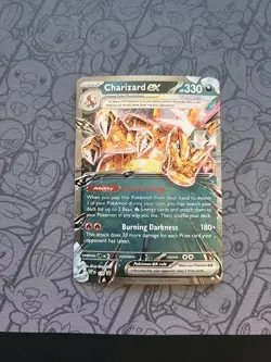 Pokemon: Charizard ex 196 Sv: Scarlet & Violet Promo Cards Holo Rare - NM+ / G34 - Image 1