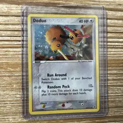 Doduo 62/112 Reverse Holo Ex Fire Red & Leaf Green Common 2004 Pokemon Card NM-M - Image 1